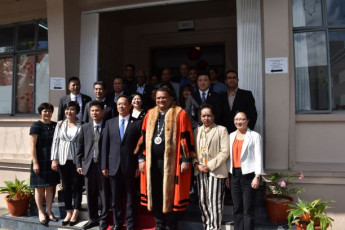 OFFICIAL VISIT OF DELEGATION FROM MEIZHOU,PROVINCE OF MEIXIAN TWINNED WITH CUREPIPE (2)